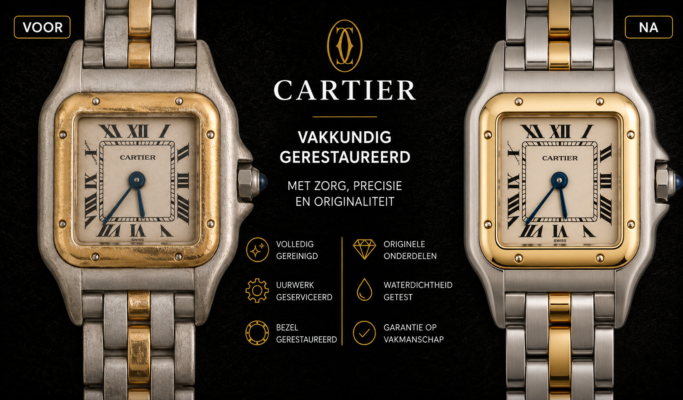 cartier vintage reparatie