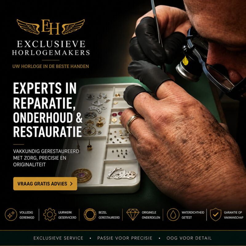 exclusieve horlogemakers X