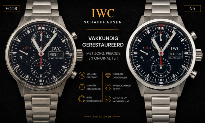 horloge iwc reparatie