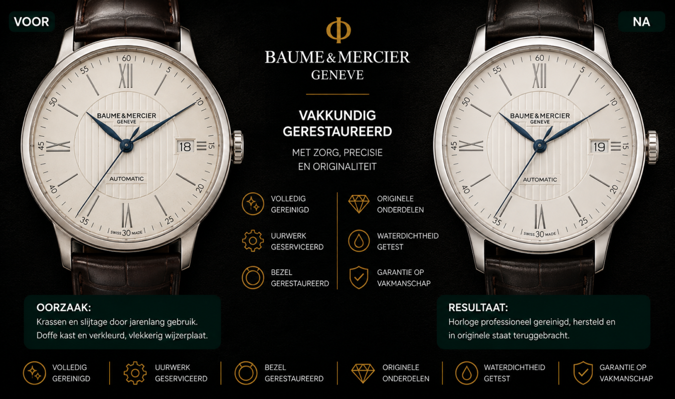 horloge service baume & mercier