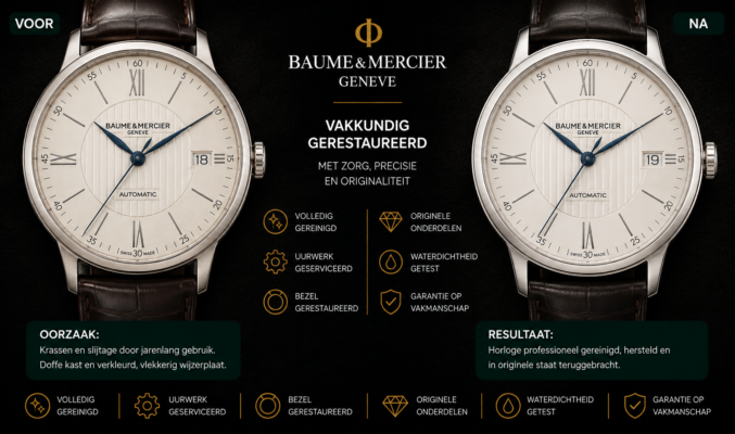 horloge service baume & mercier