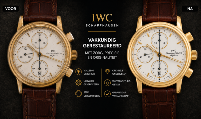 iwc goud polijsten