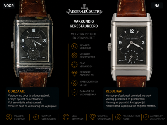 jaeger-lecoultre horloge revisie
