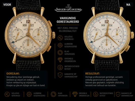 jaeger-lecoultre uurwerk laten service