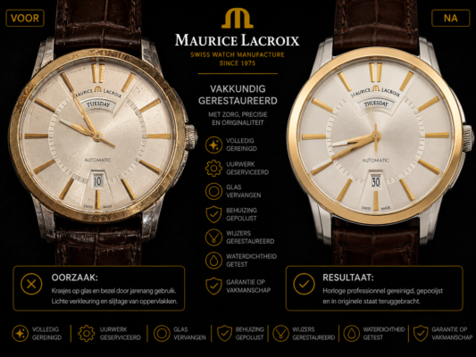 maurice-lacroix laten reviseren