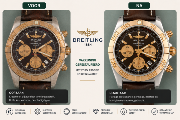 repareren breitling horloge