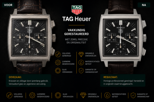 tag heuer voor en na
