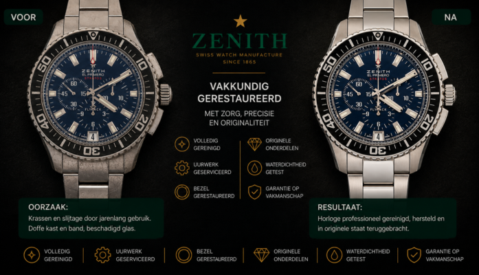 zenith service horloge